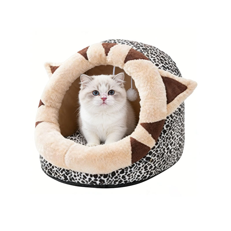 semi-enclosed-cat-sleep-shelter-bed