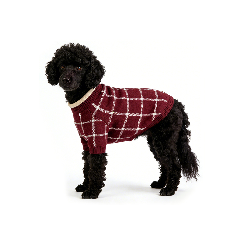 fashion-plaid-patterned-pet-sweater