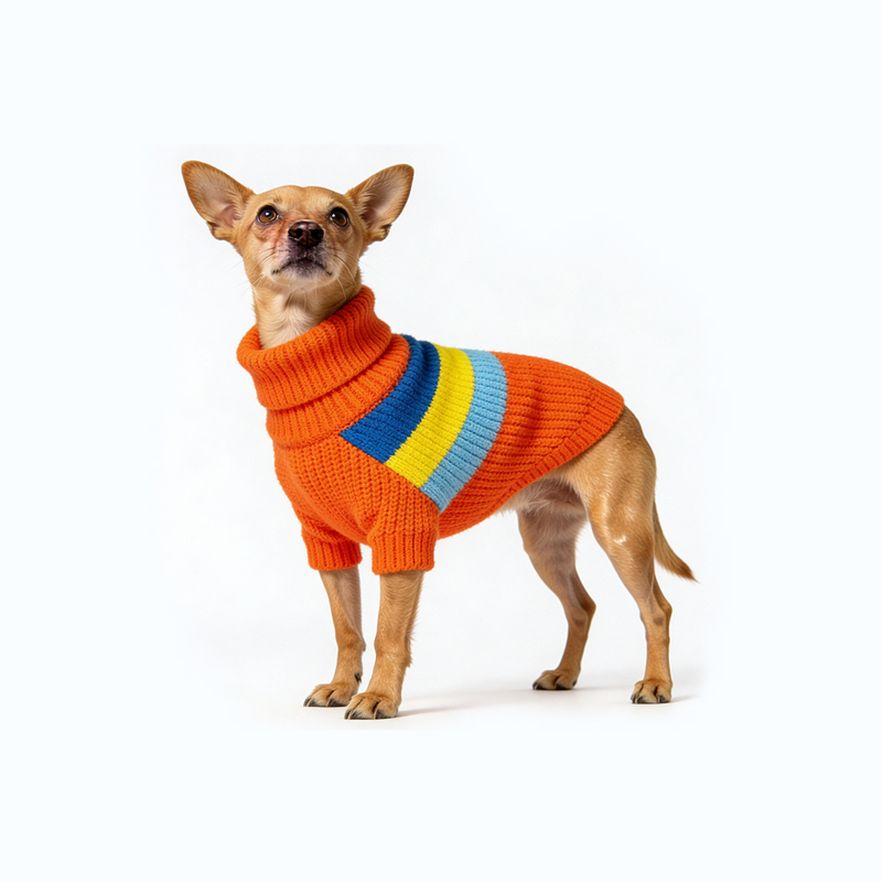 rainbow-striped-turtleneck-pet-sweater