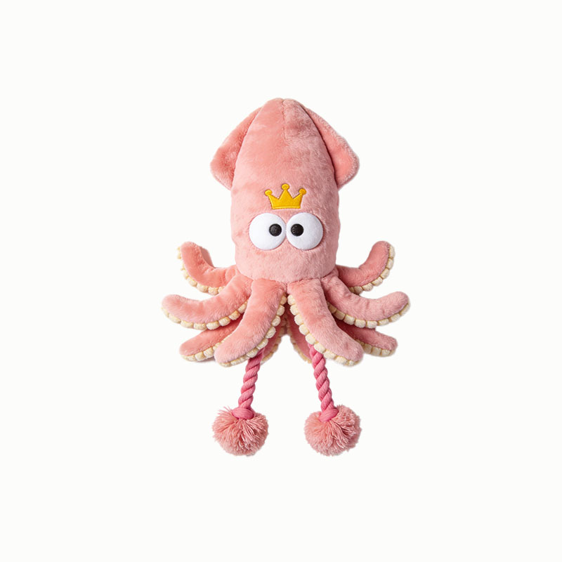 octopus-shape-interactive-dog-toy