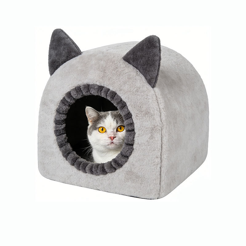 three-dimensional-cat-ear-shape-cat-cave-bed