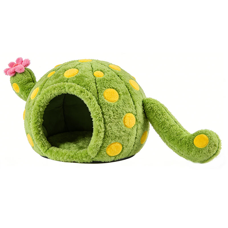 cactus-shape-pet-cave-bed