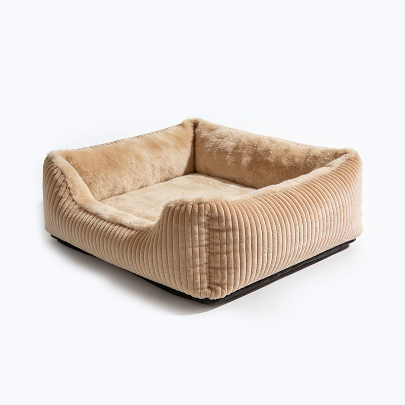 vertical-texture-pet-sleep-aid-dog-bed