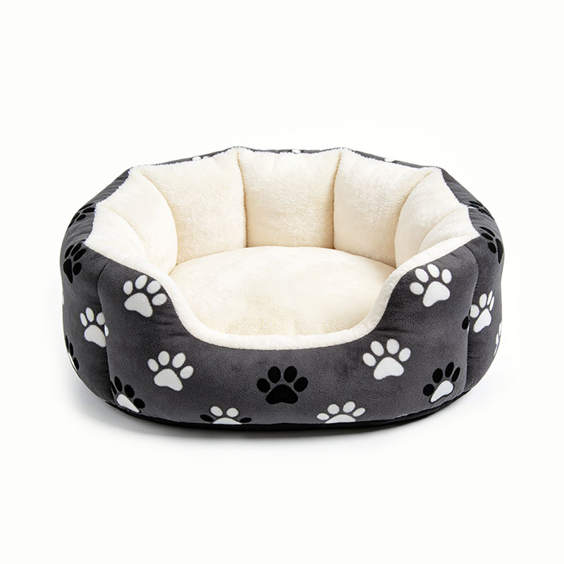 paw-print-wrapped-dog-bed