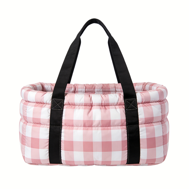 pet-checkered-patterned-tote-purse-carrier