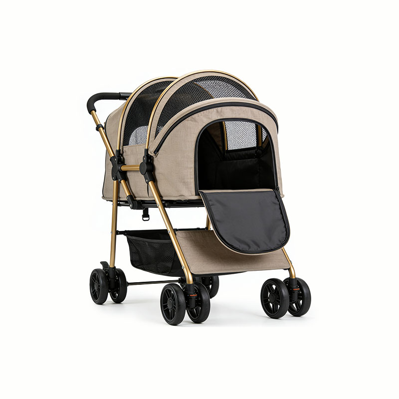 spacious-comfortable-portable-pet-stroller