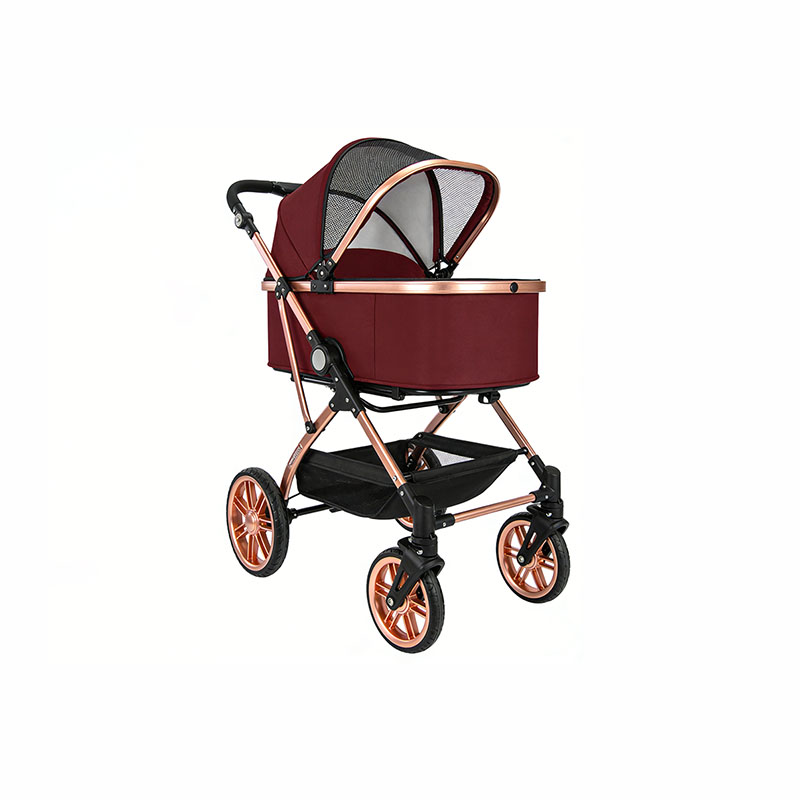 elegant-appearance-stable-structure-pet-stroller